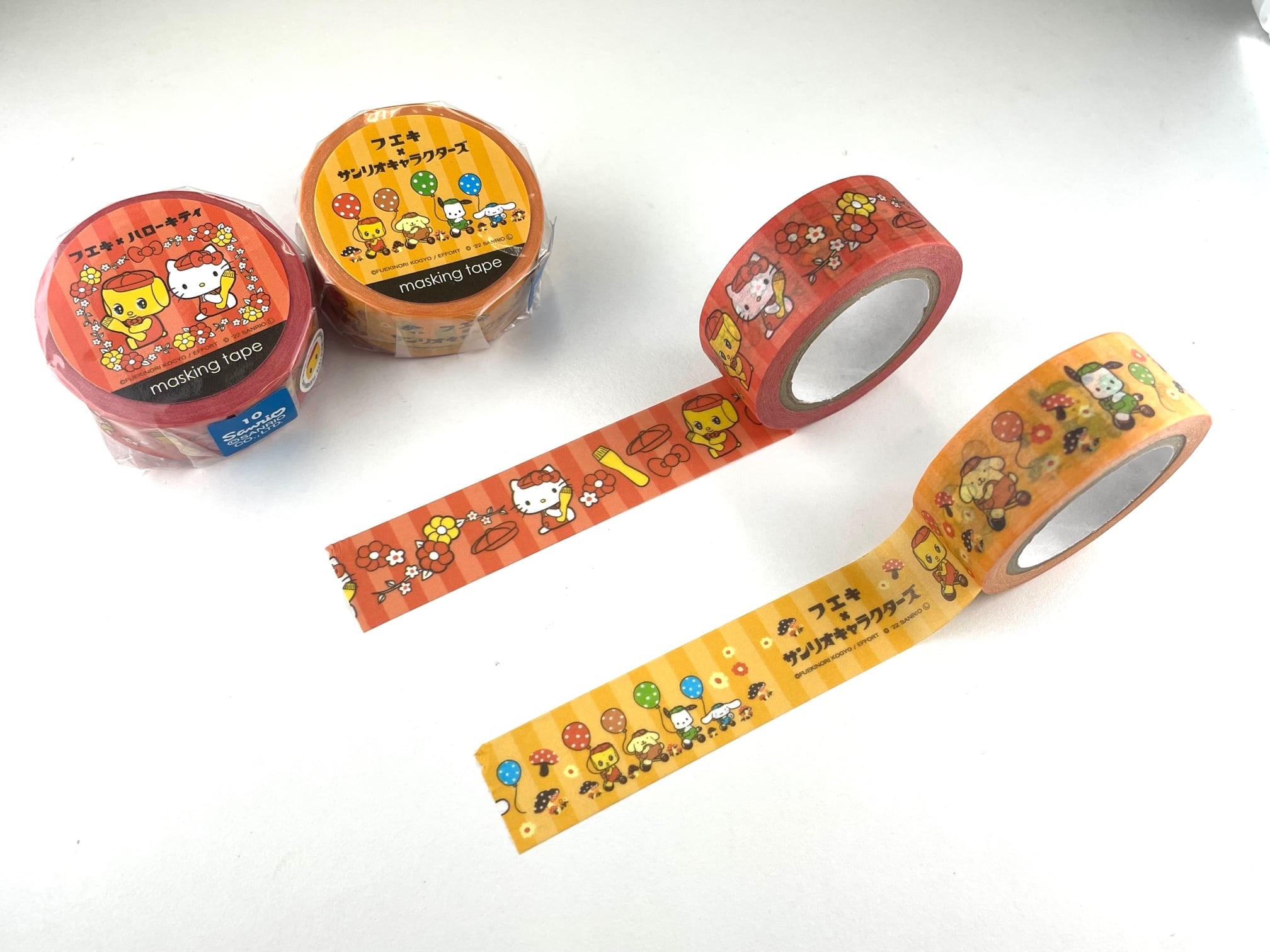 フエキ×ハローキティ　マスキングテープ
