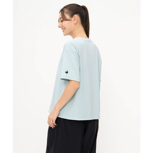 接触冷感ボックスTシャツ[レディース]LT5SHT03L ルコックスポルティフ UVカット