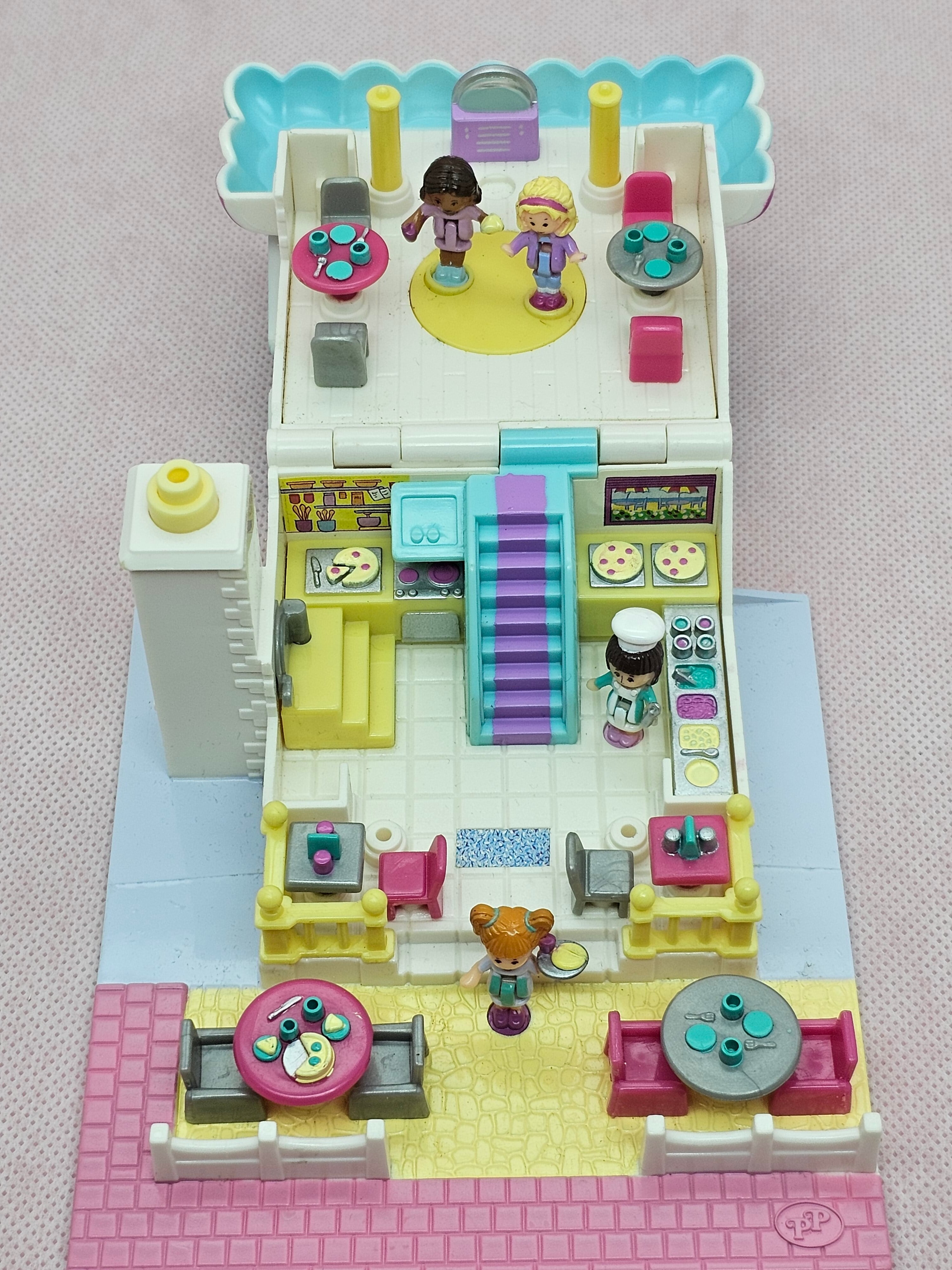 ライトアップピザ屋さん 1993年 完品　ポーリータウンシリーズ