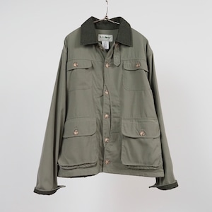 80's L.L.Bean FOREST KEEPER Jacket M Half Moon Pocket USA製 フォレストキーパージャケット
