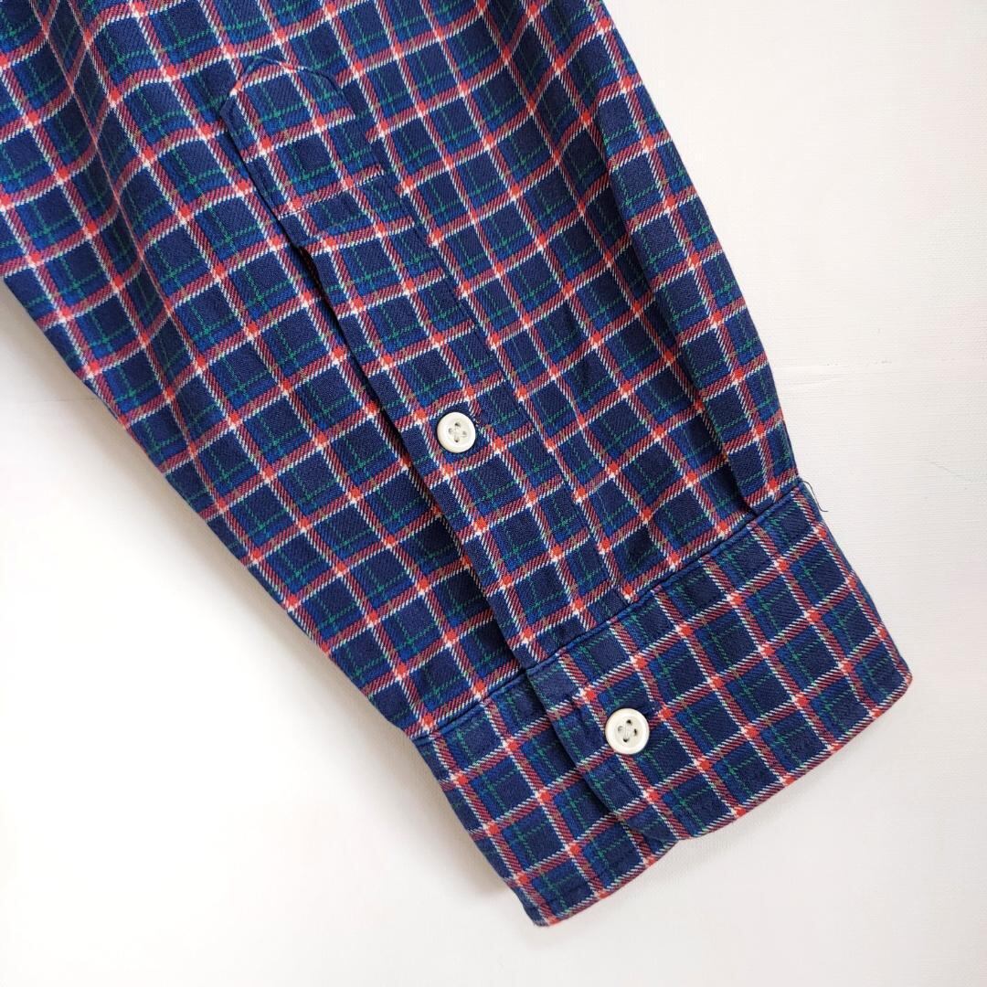 ラルフローレン BDチェックシャツ 2XLT ネイビー紺 グリーン 刺繍ポニー | fuufu powered by BASE