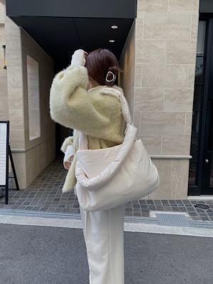 double puff shoulder arrange bag