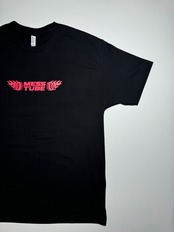 【送料込】MESS TUBE Tire Fire TShirt BLK/WHT