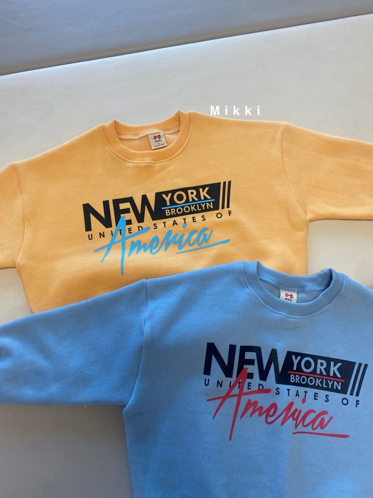 ※11/21まで5%OFF予約【mikki】newyork America mtm/S-4XL