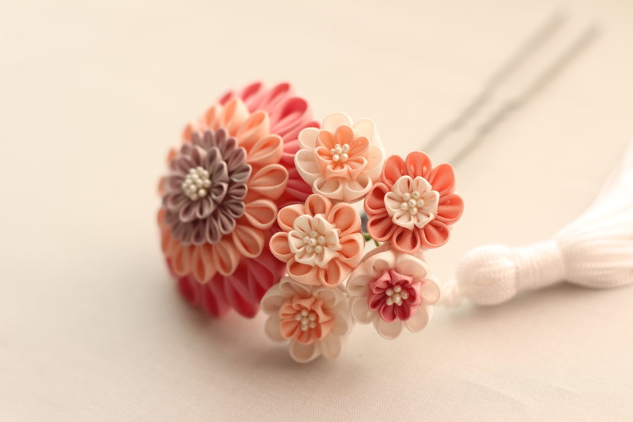 簪とUピンのセット