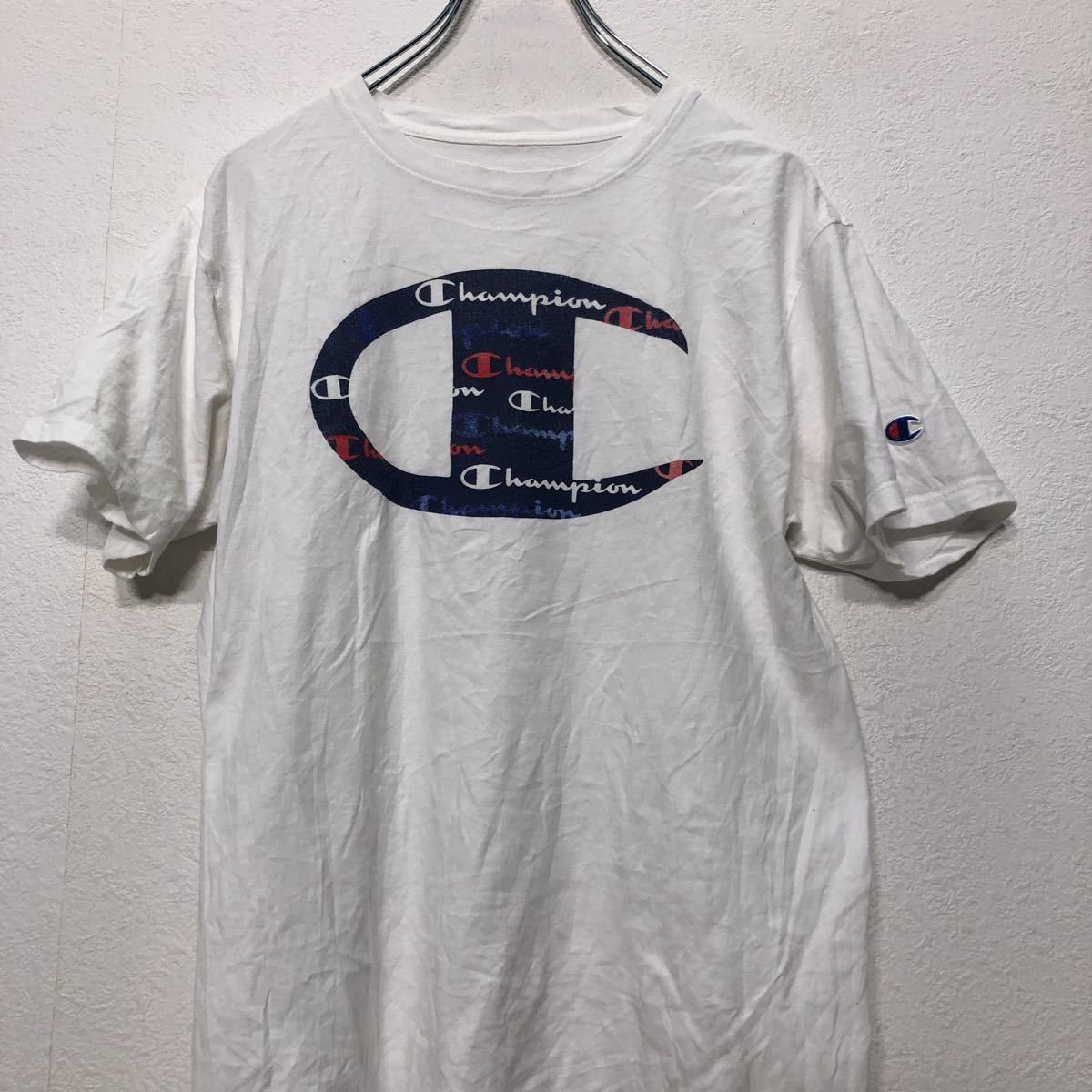 Champion 半袖 プリントTシャツ Sサイズ チャンピオン ロゴT スポーツ