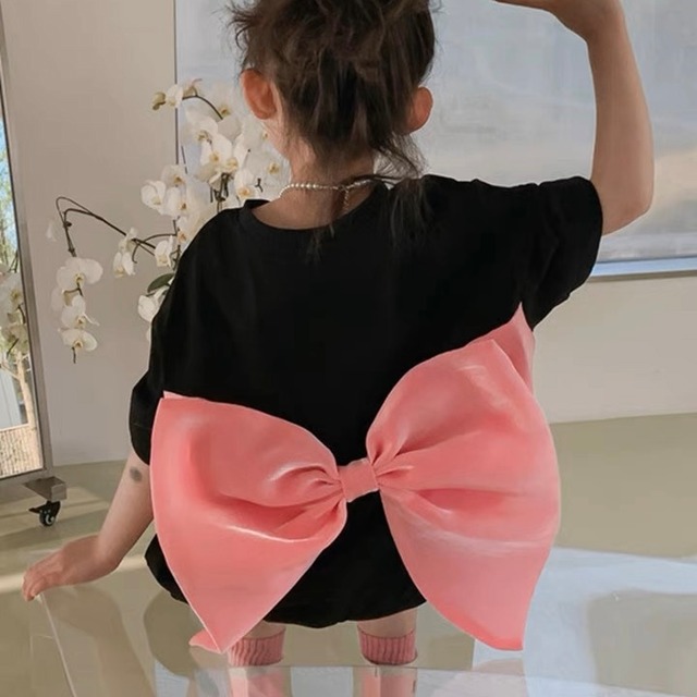 【予約商品】big pink ribbon one piece