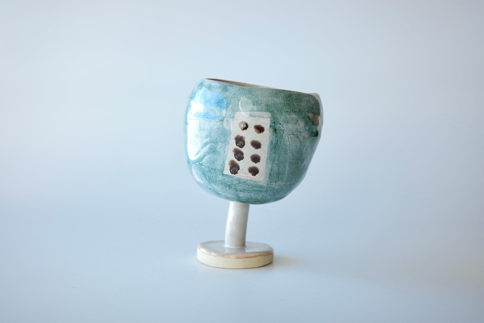 大嶺工房｜青釉酒器セット | うつわ佳日