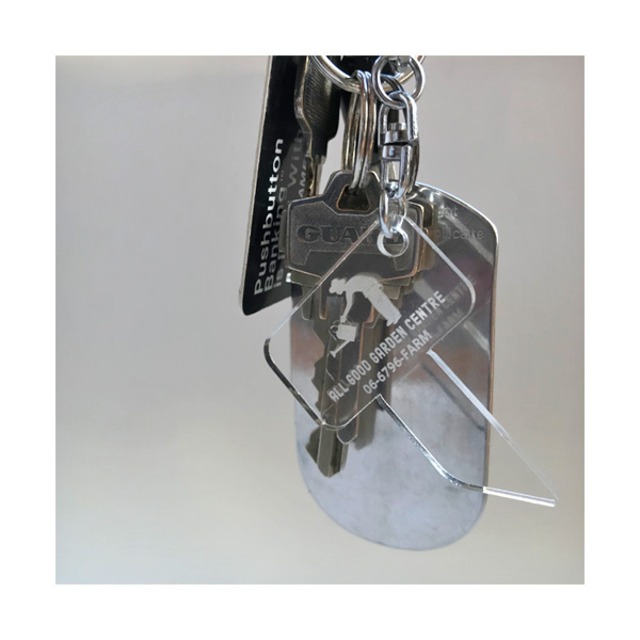 ALL GOOD STORE | ALL GOOD GARDEN Acrylic Key Ring