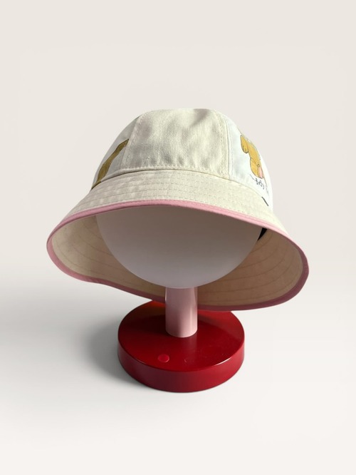 【7/5(日)21:00-7/8(水)12:00まで限定❣️】+R / vase hat（usedシーツ×ピンク）