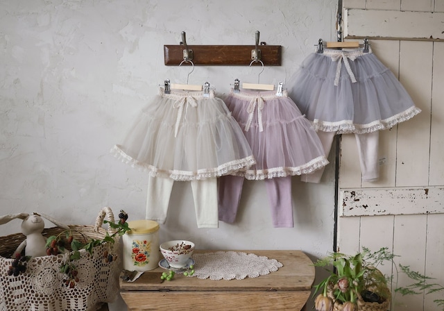 【取寄】flo|miyusha skirt leggings|ミユシャスカートレギンス|90-140|kids&jr|26 autumn