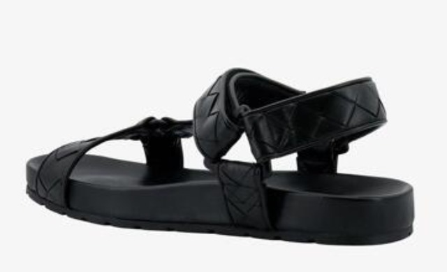 Bottega Veneta レザー ストラップ ヒールパンプス ブラウン 37 (185816