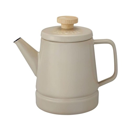 BRUNO ブルーノ ホーローケトル 1.6L グレージュ BHK282 IH対応 直火 アウトドア キッチン 富士ホーロー