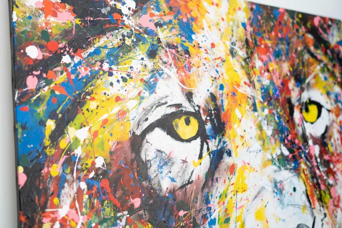 LION / ライオンの現代アート作品 絵画販売 | TOMOYA GALLERY STORE