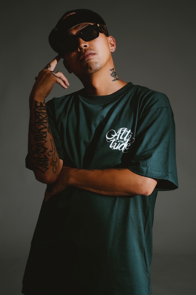 "ATTITUDE" T-SHIRT (Dark Green)