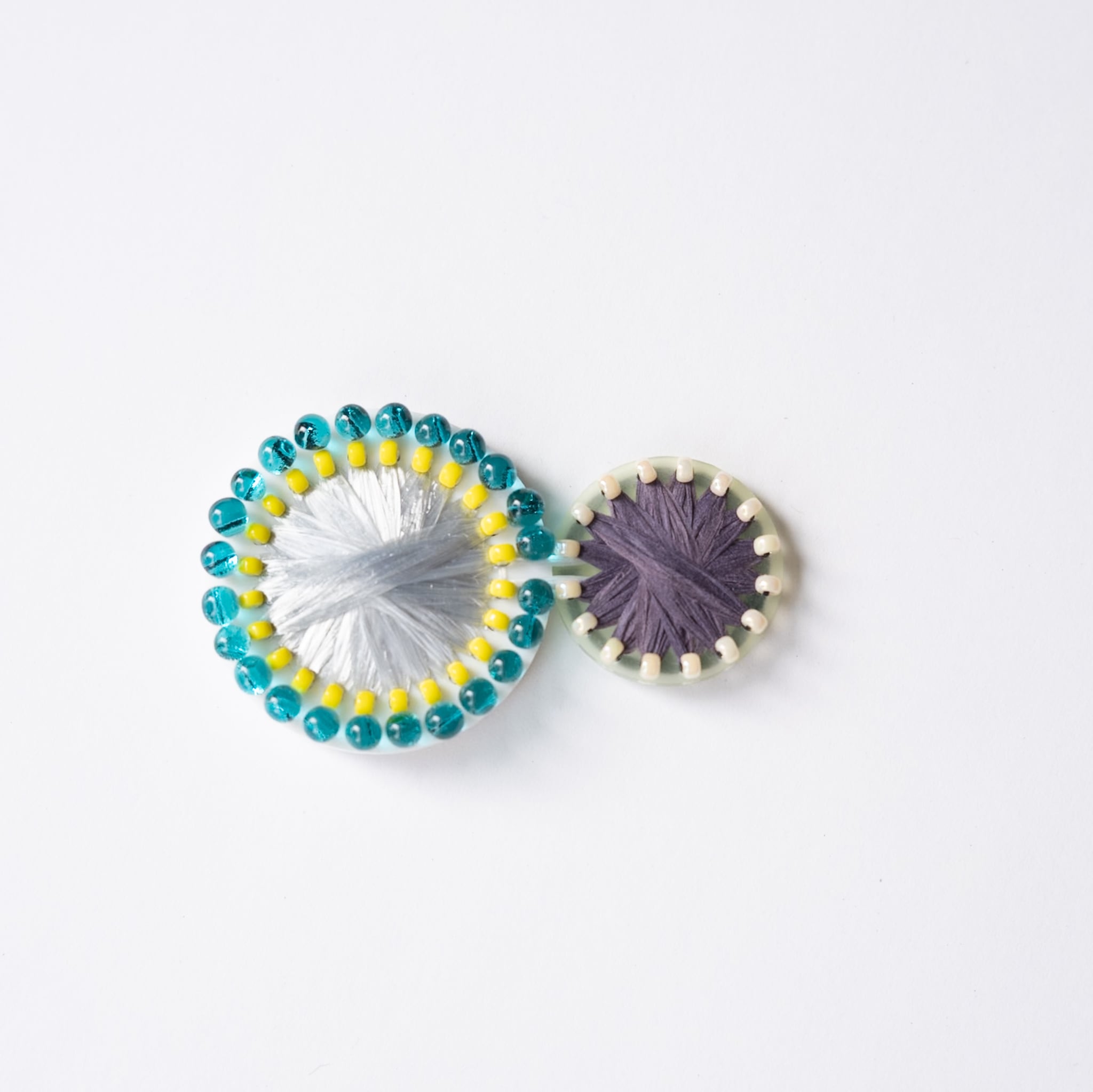 Φ30+Φ20 connect brooch [05]