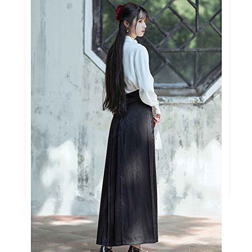 サブカル 服 地雷系 通販 セットアップ 長袖シャツ ロングスカート