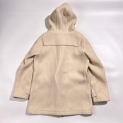 SHIPS シップス Vallombrosa 生地 ヘリンボーン ウール ダッフルコート 38/アイボリー系 レディース