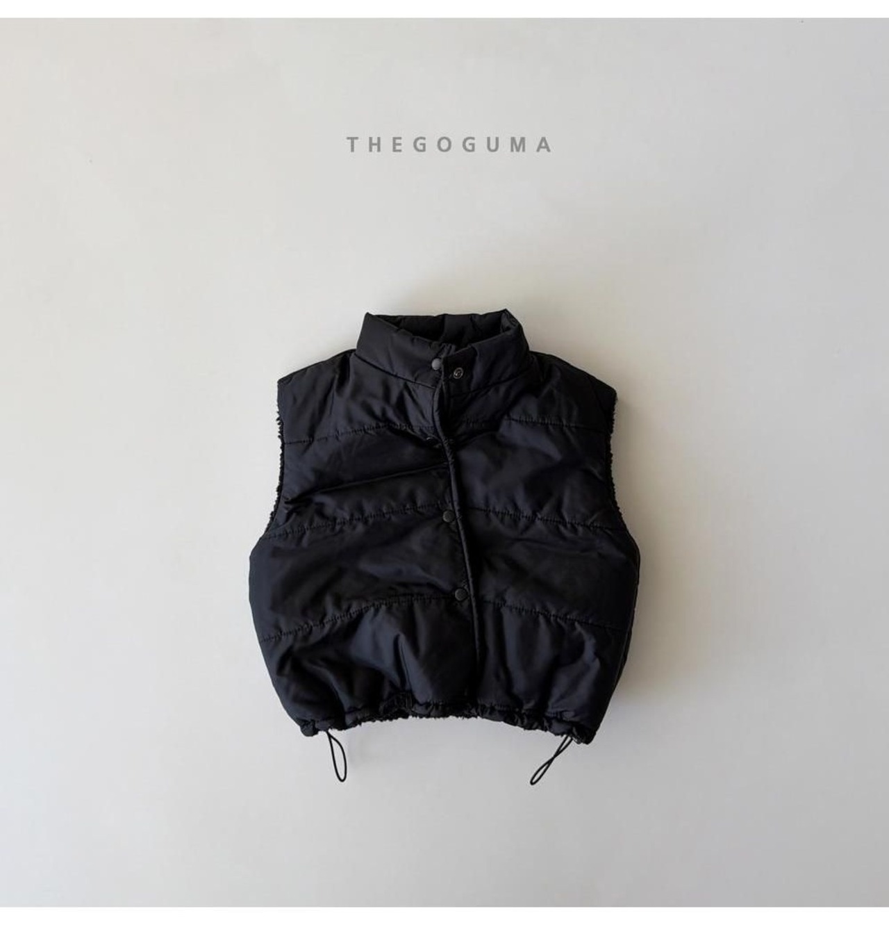 ザゴグマ / THE GOGUMA / ダンブルパディングベスト / 韓国子供服 / キッズ / 26winter〖取寄〗*XS~XL*