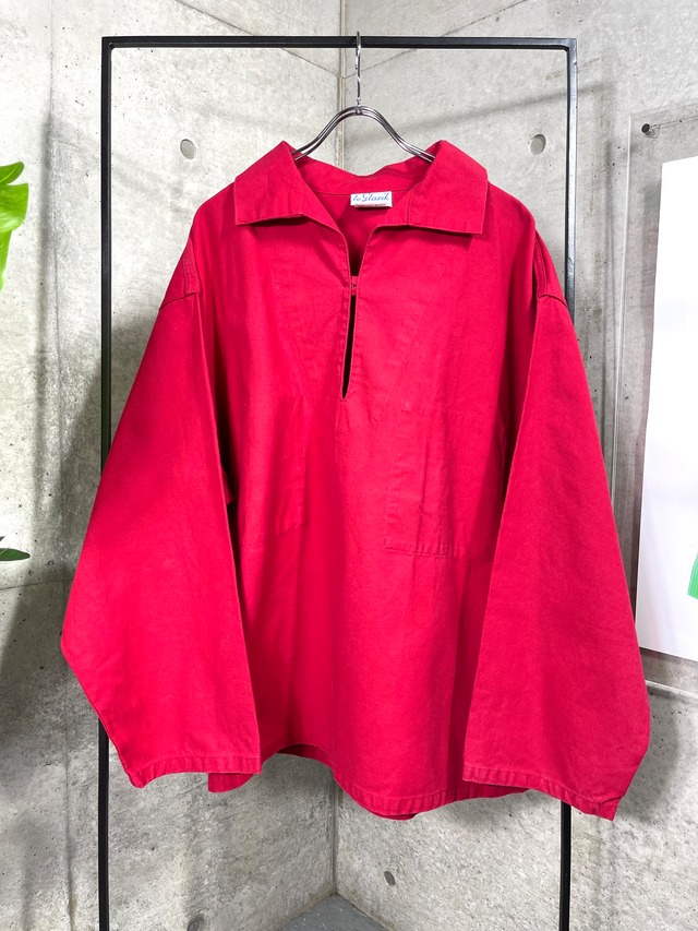 french vintage fisherman smock