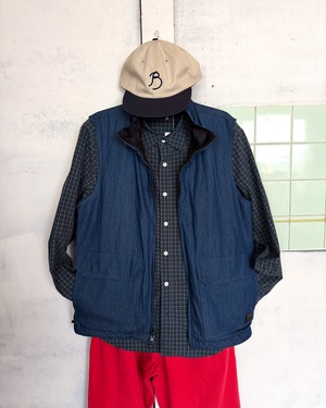 【BOHEMIANS UNISEX】SMALL CHECK REG.SHIRT