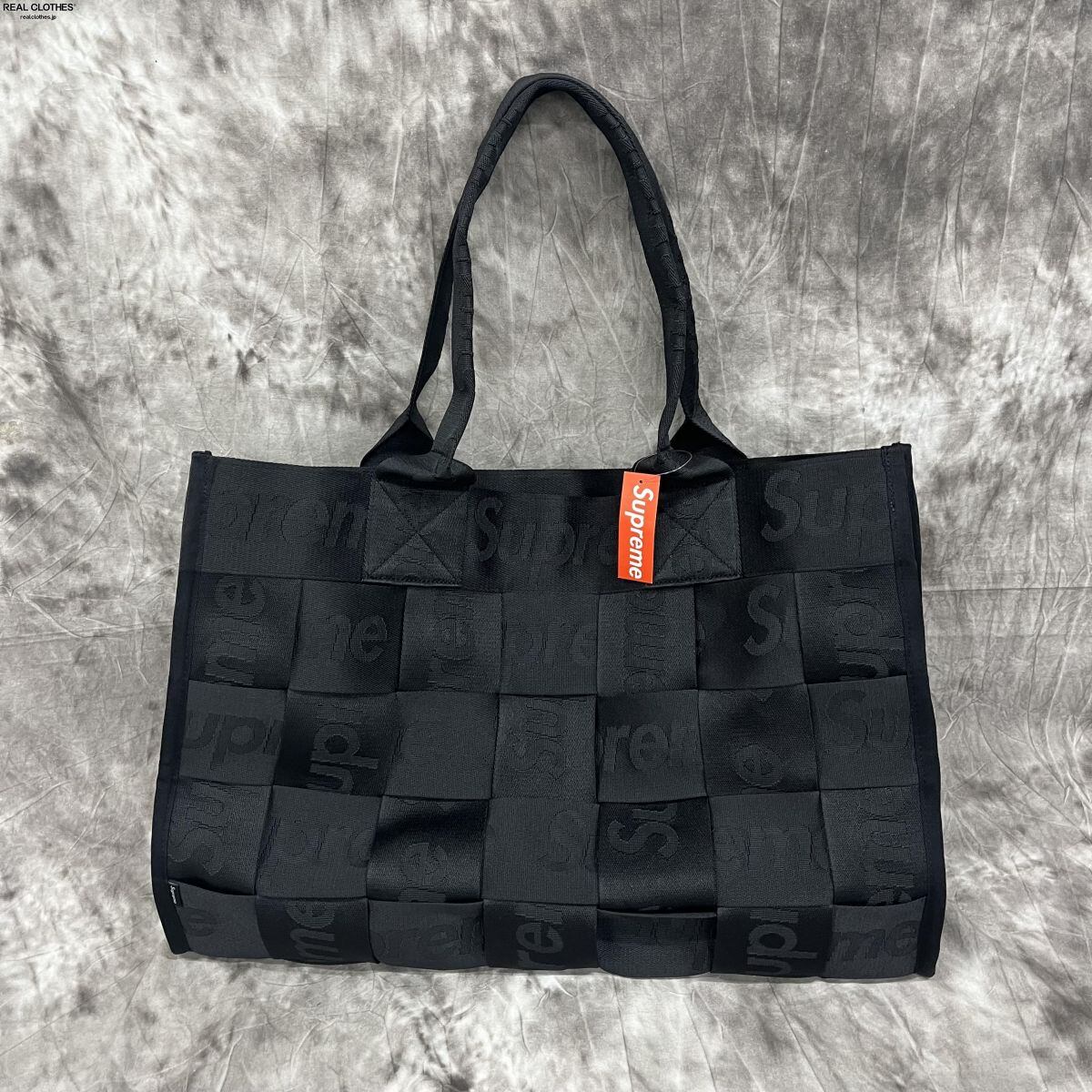 supreme Woven Large Tote ウーブンラージトート 赤 新品