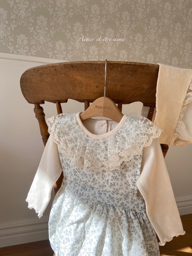 《即納》《anneshirley》pure floral rompers