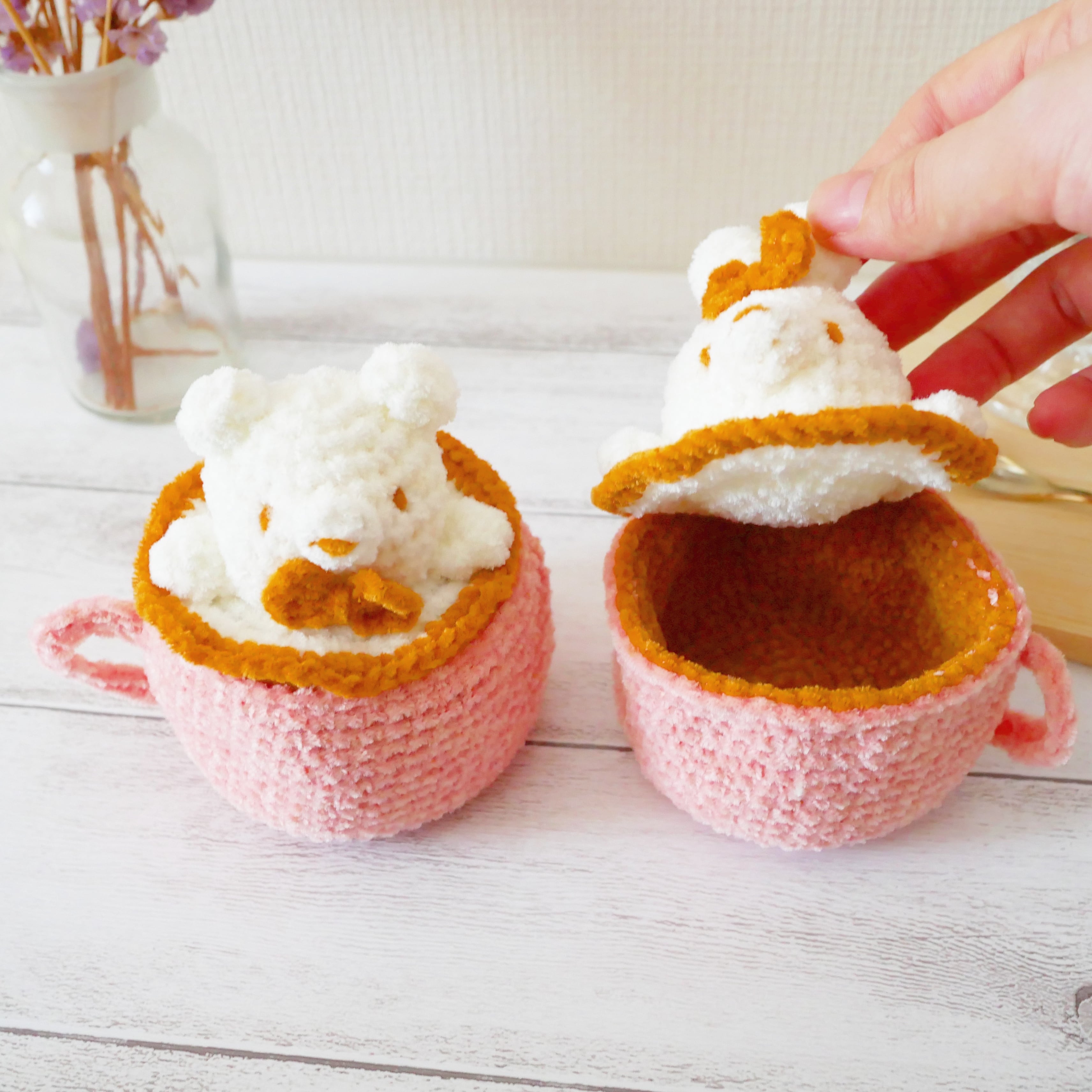 あみラテ小物入れ｜macaroniさんコラボキット | ［hus:］フース