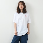 ハートロゴバックプリントTシャツ
