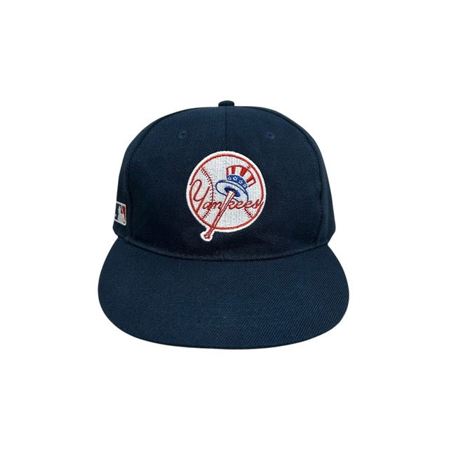 MLB NEW YORK YANKEES MILLER BEER PROMO SNAPBACK HAT SIZE FREE (USED)