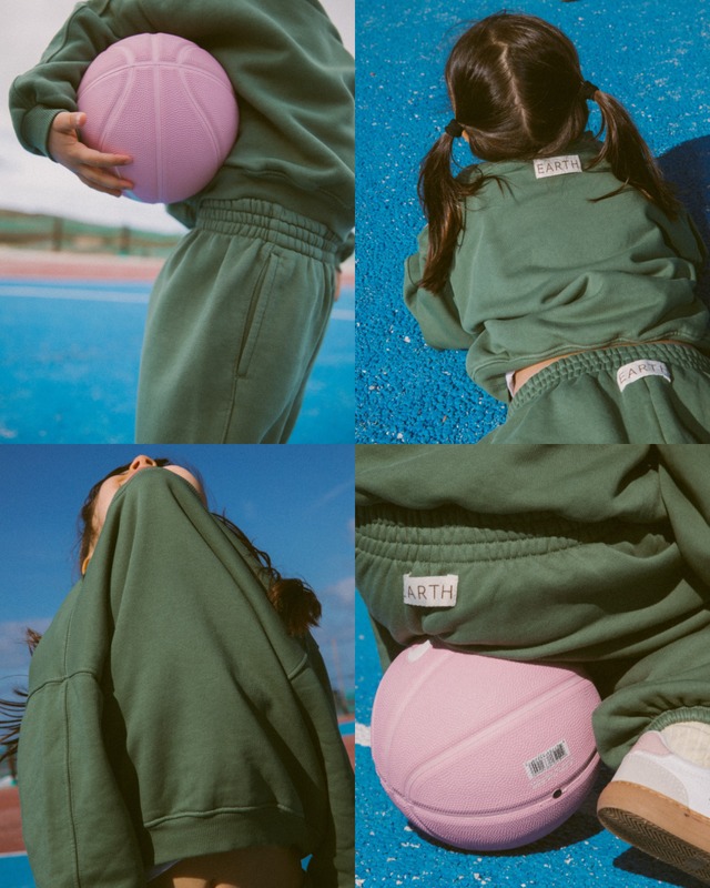 《予約》EARTH THE ARCHIVE / Organic French terry top (3color)
