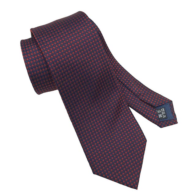 ポール スミス Paul Smith 美品 微光沢 ネクタイ シルク100% パターン