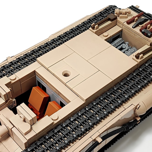 イギリス チャーチル歩兵戦車 1031PCS ESシリーズ