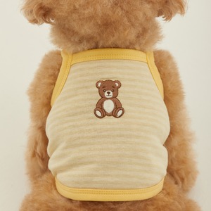 【予約】[ thesallyslaw ] Roony bear top｜Sunny Yellow