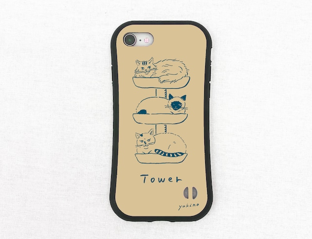 耐衝撃iPhoneケース【tower】