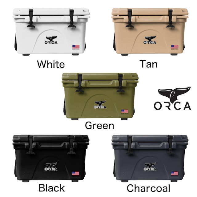 ORCA Coolers 26 Quart オルカ クーラー ボックス キャンプ用品 アウトドア キャンプ グッズ 保冷 クッキング ドリンク オルカクーラーズジャパン