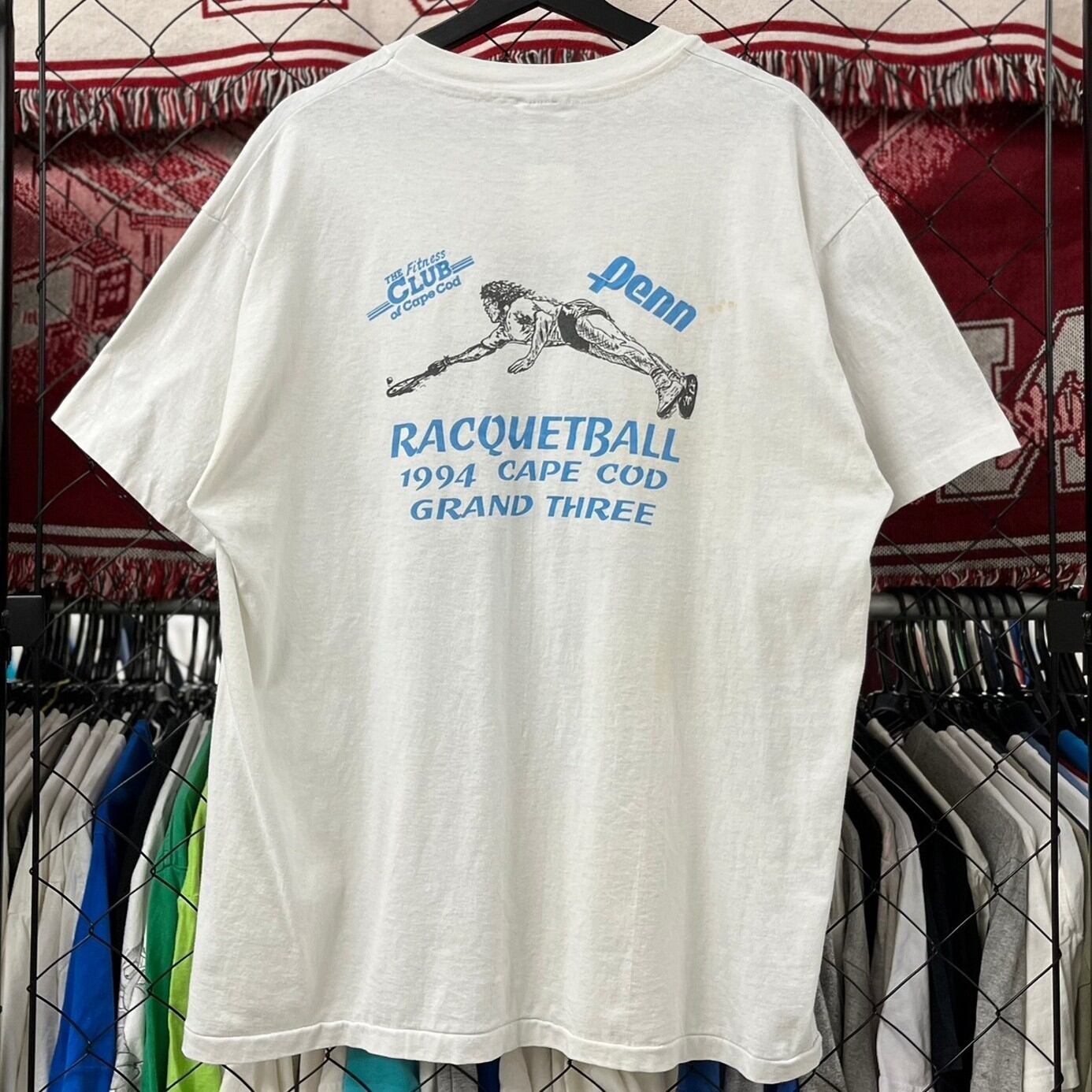 通販大人気】 90s USA製 アート 刺繍 半袖Tシャツ XL キャラクター