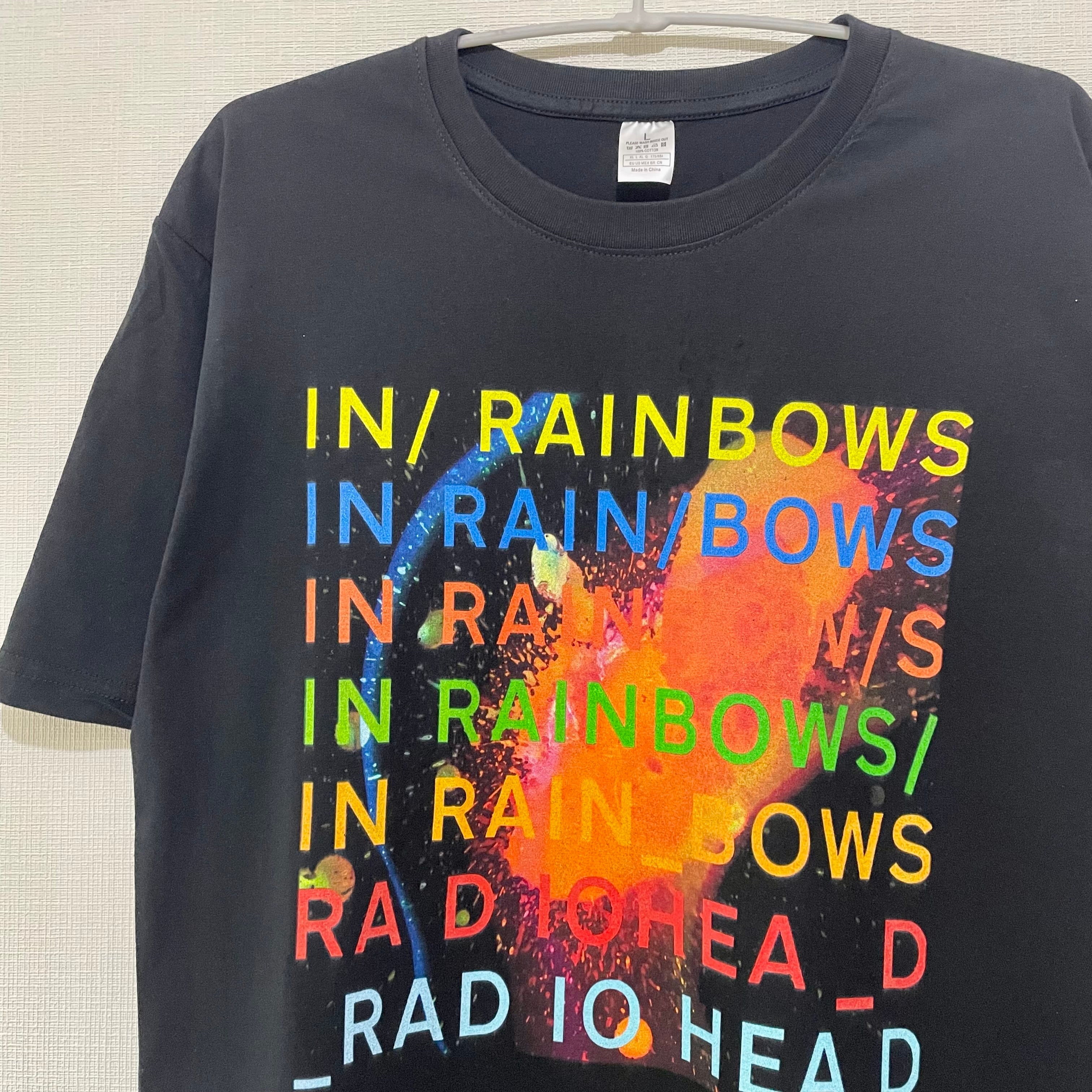 radiohead Tシャツ In Rainbows レディオヘッド Tee