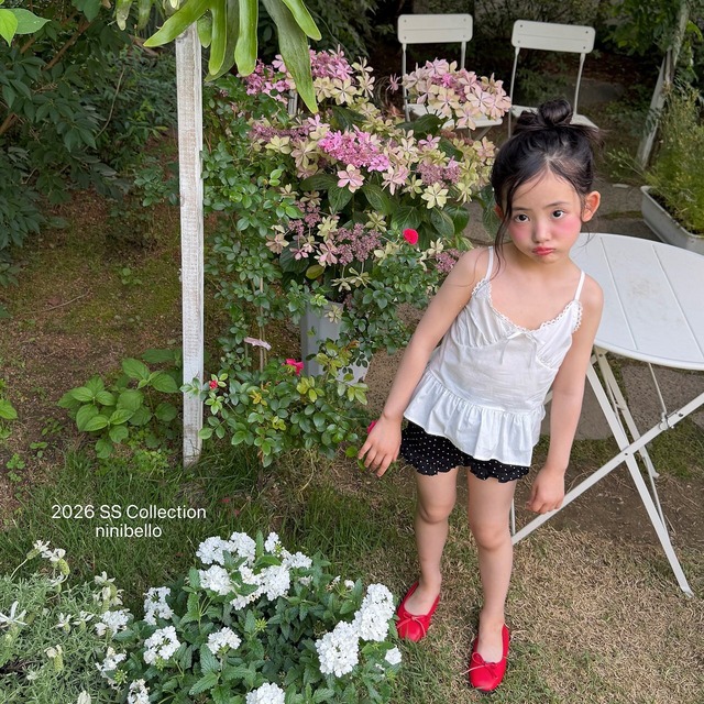 【6/18〆予約】<ninibello>  Mimi 3/4 frill leggings