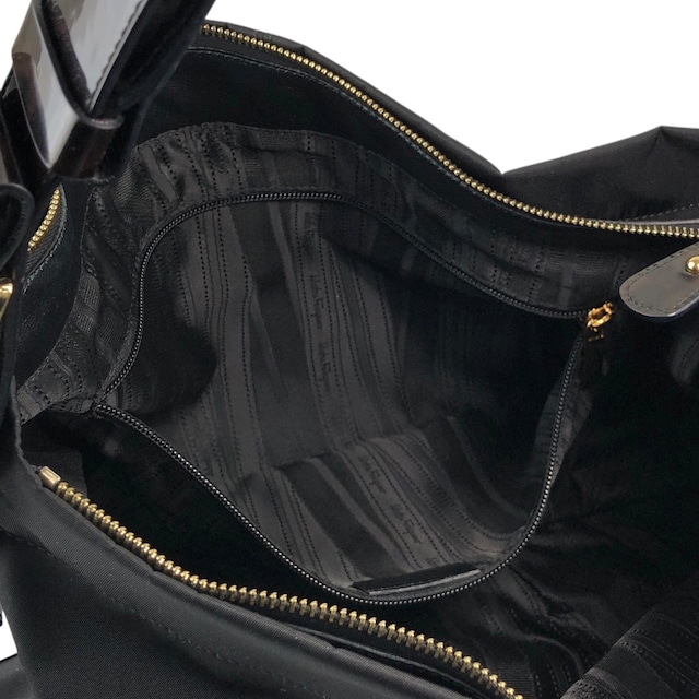 Salvatore Ferragamo サルヴァトーレ フェラガモ ショルダーバッグ ブラック ヴァラリボン ナイロン ワンショルダーバッグ vintage ヴィンテージ オールド xwnsuw