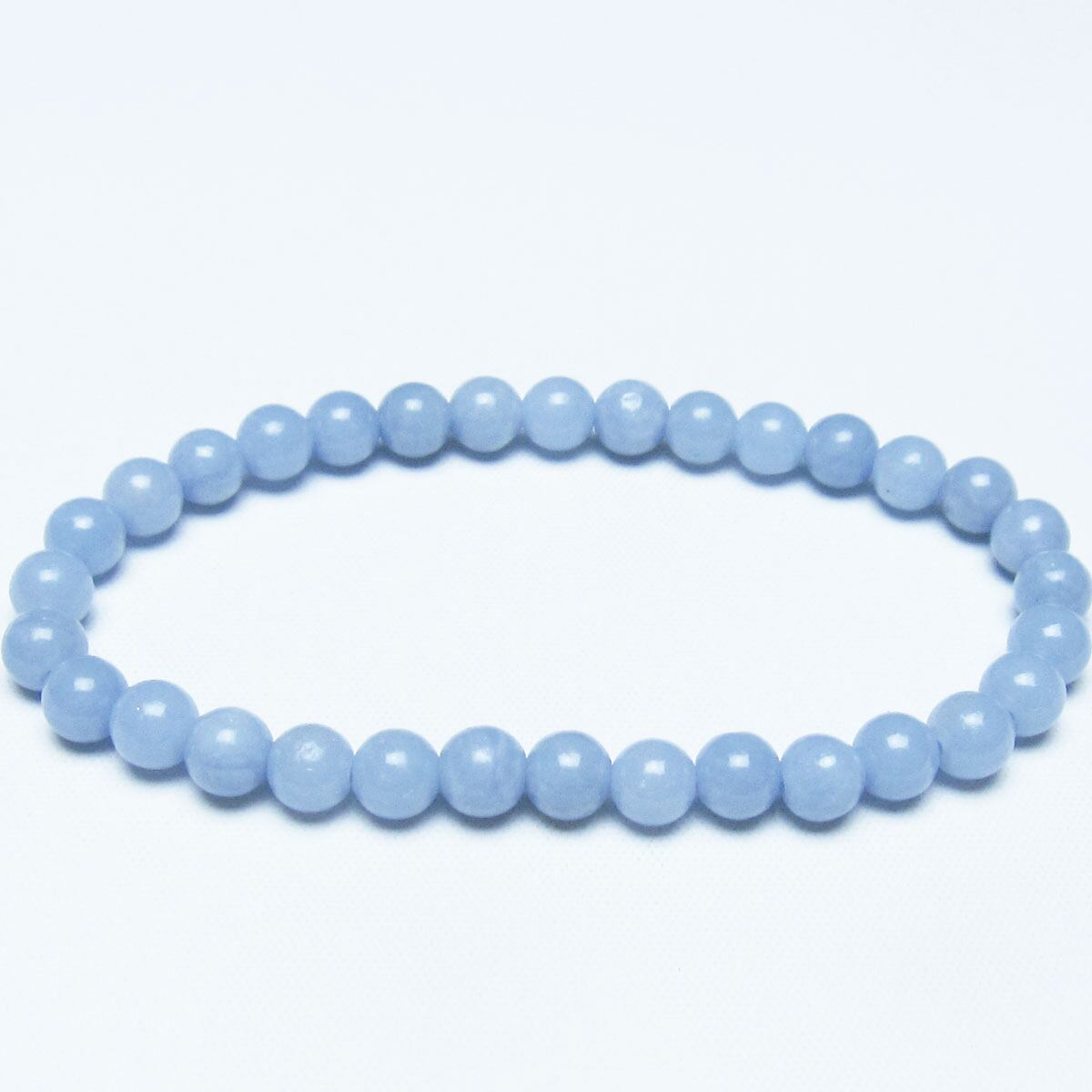 エンジェライト ブレスレット 6mm 一点物 メール便可 111-49477