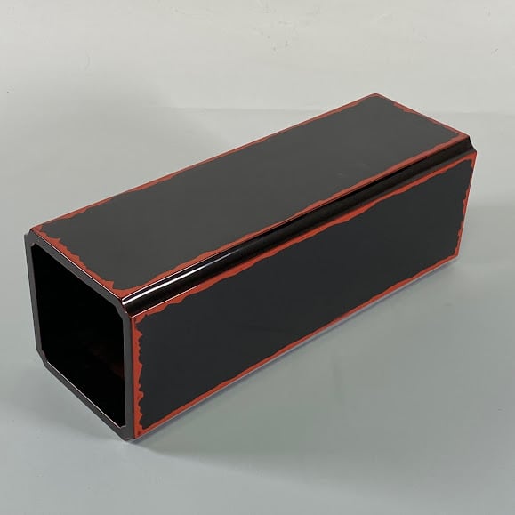 丸花生 花瓶 漆 箱入新品輪島塗花生 漆の花瓶 - メルカリ