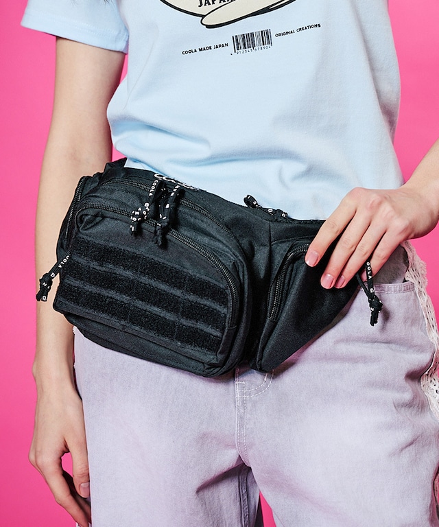 COOLAオリジナルスピンドルボディBAG (BLACK)　CQ-48537