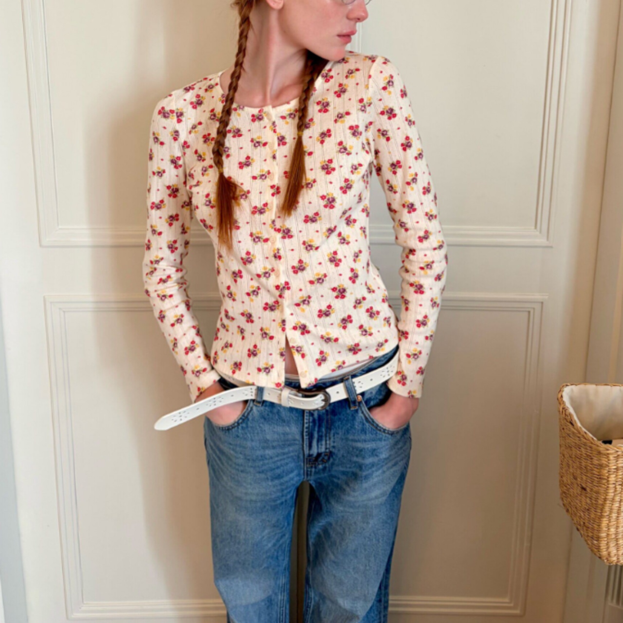 Douce Petite Floral Cardigan F0629