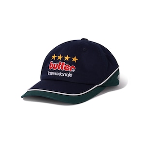 BUTTER GOODS INTERNATIONALE 6 PANEL CAP NAVY