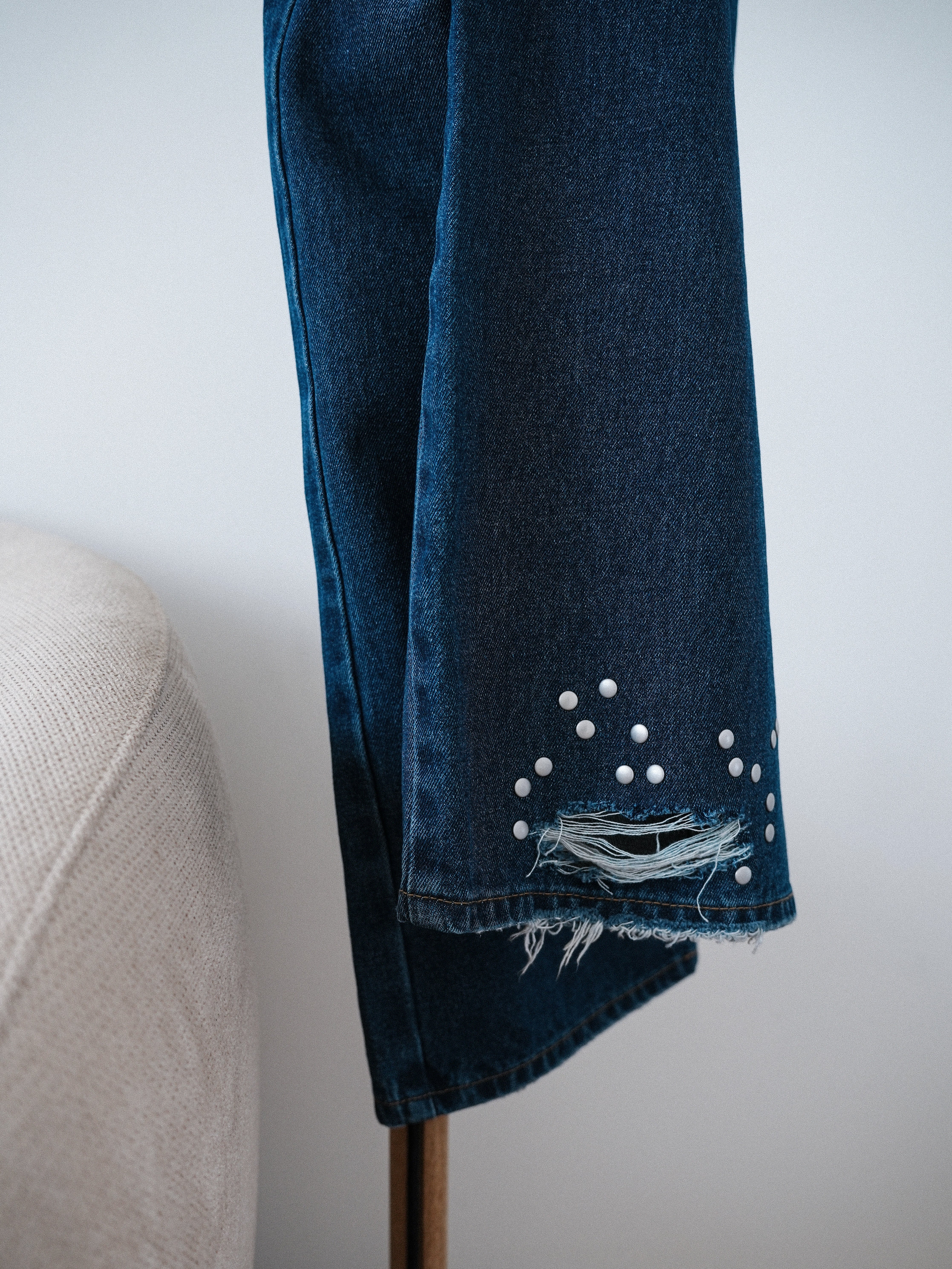 studded hem denim | Katrin TOKYO