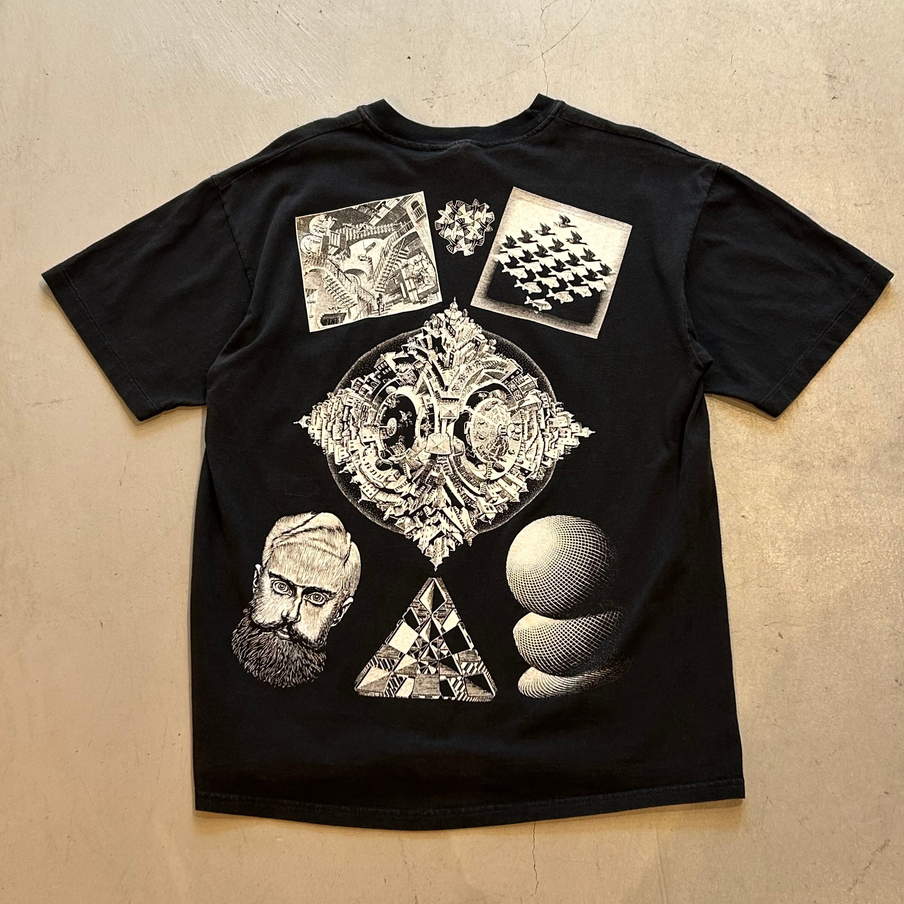 90s M.C. ESCHER multi print art t-shirt【高円寺店】 | What