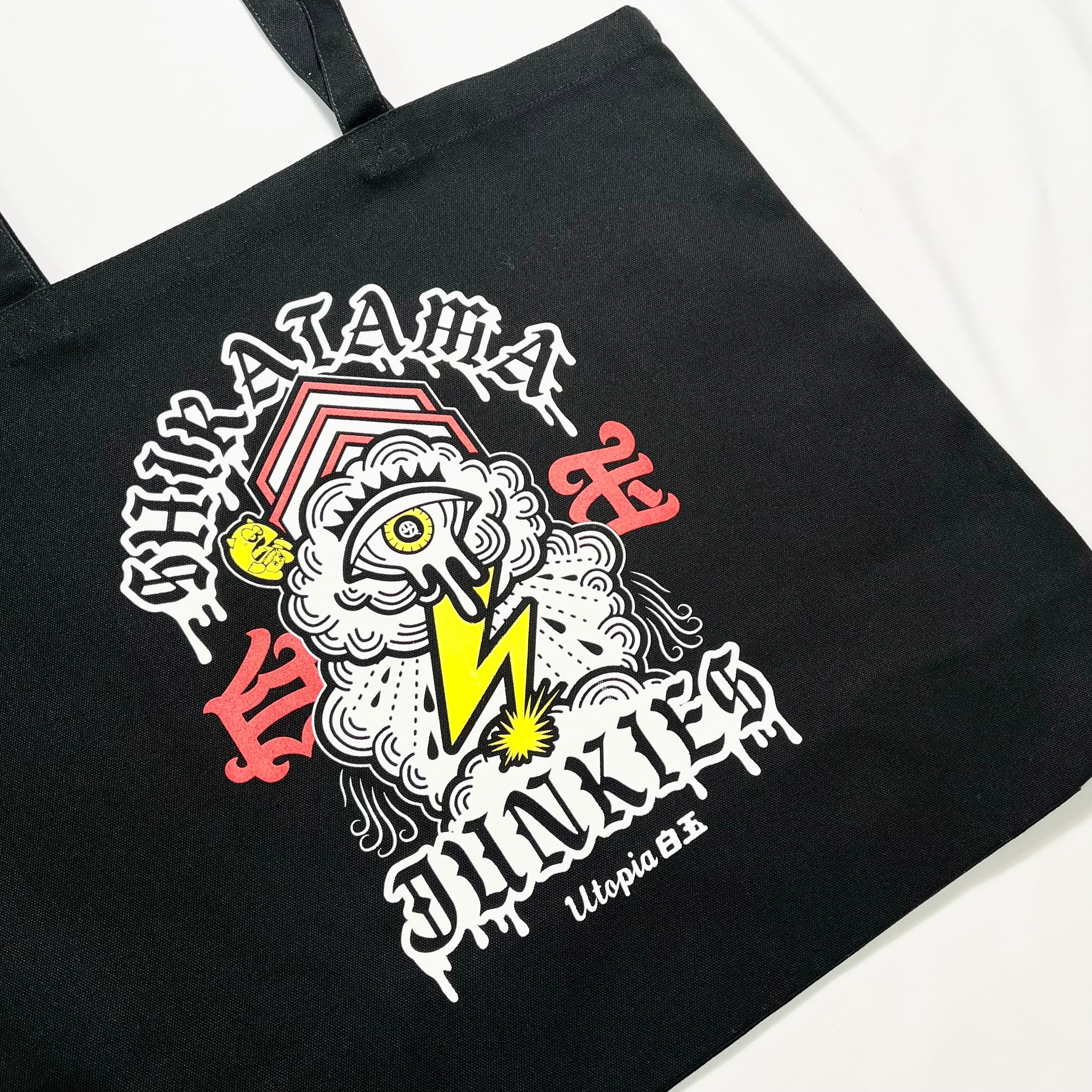 UTOPIA SHIRATAMA×SAUNA JUNKIES TOTE BAG | ユートピア白玉温泉