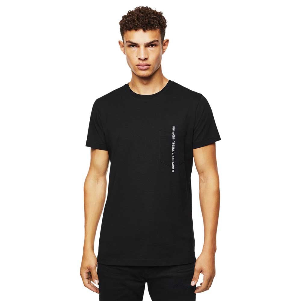 DIESEL T-RUBIN-POCKET-J1 Tシャツ ブラックXL