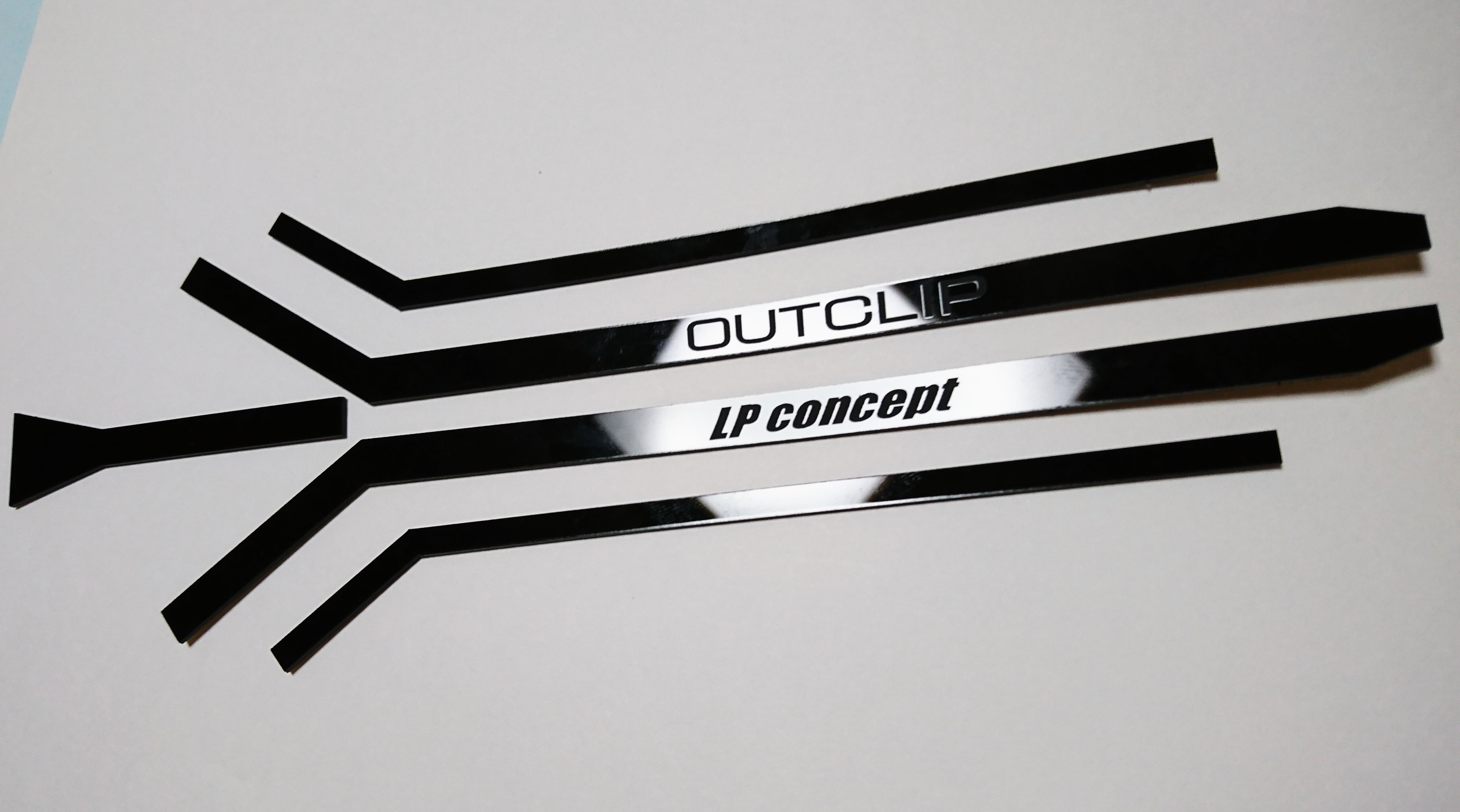 ドリフトカー用 カーボンバンパー OUTCLIP製品 GRK yd2 他 OUTCLIP